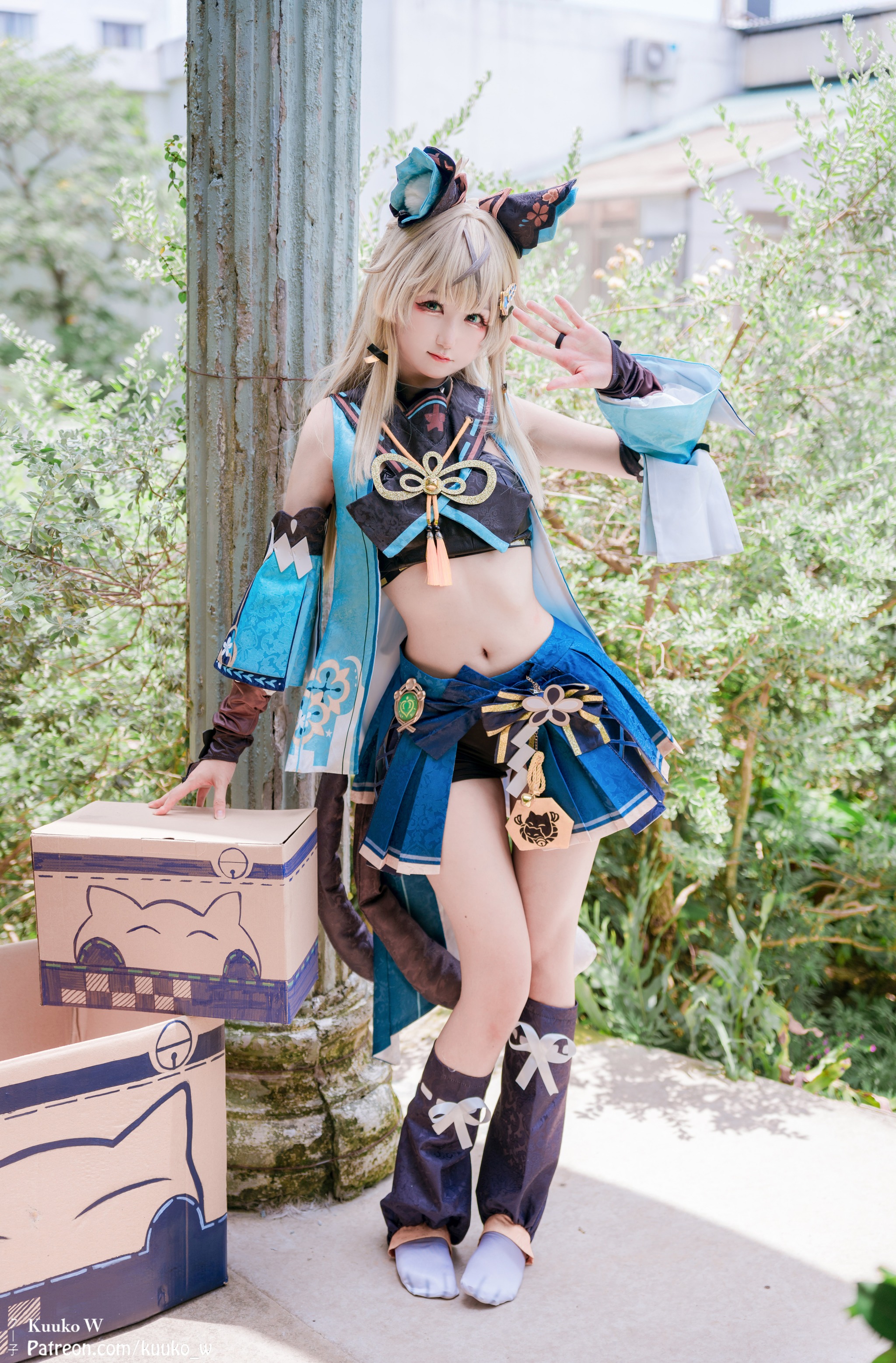 图片[1]-Kuuko W – NO.153 Kirara (Genshin Impact)[38P]-XikXak